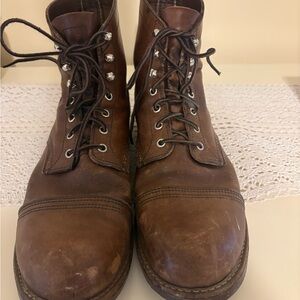 Red Wing Shoes Classic Brown Leather Boots